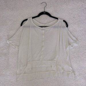 Cold shoulder shirt